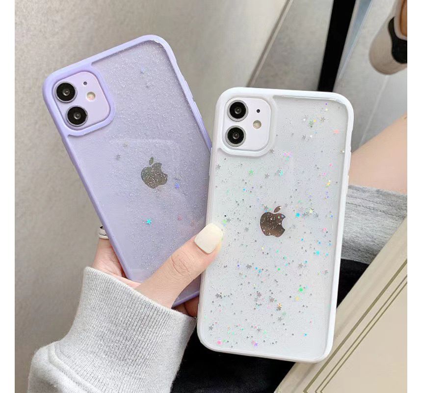 Sample Gold Leaf Transparent Phone Case