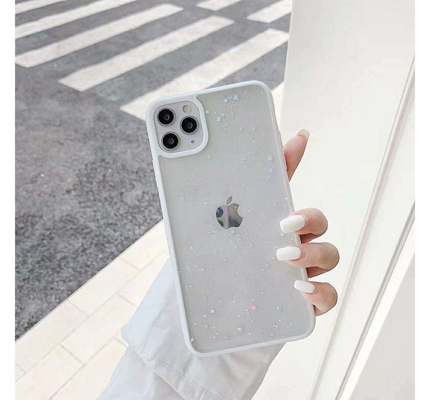 Sample Gold Leaf Transparent Phone Case