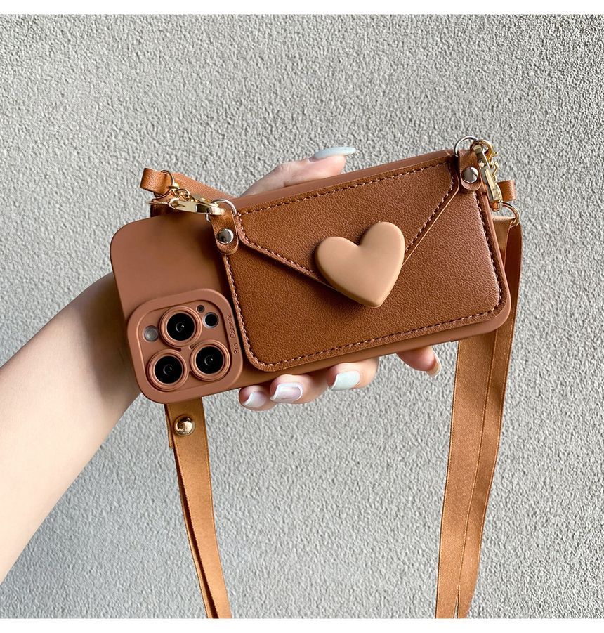SampleHeart Card Holder Phone Case