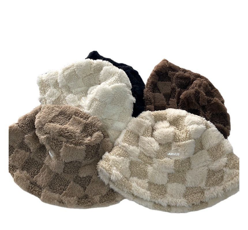Sample Plain Fluffy Bucket Hat