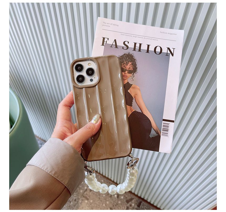 SampleFaux Pearl Chain Phone Case