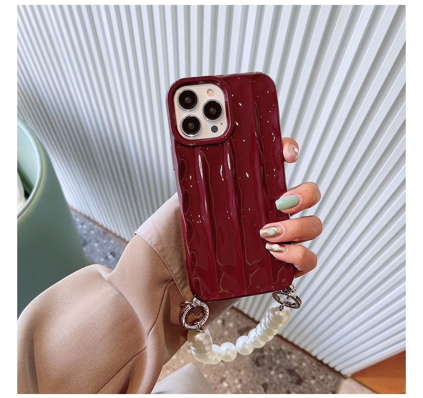SampleFaux Pearl Chain Phone Case