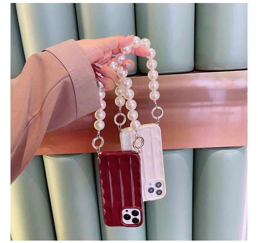 SampleFaux Pearl Chain Phone Case