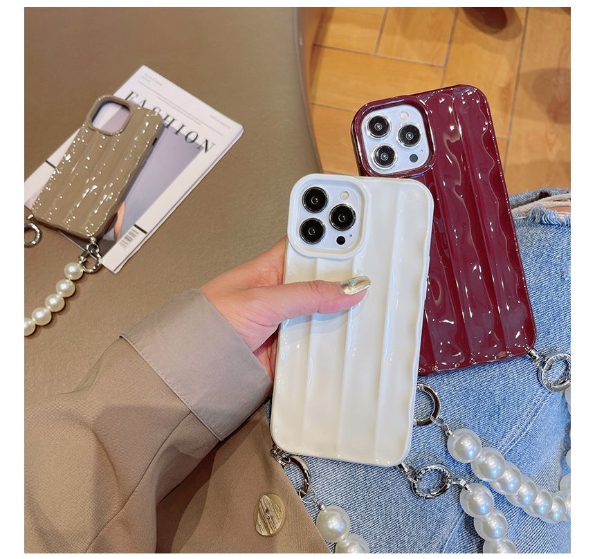 SampleFaux Pearl Chain Phone Case