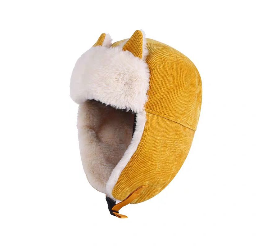 Hat Trapper Cat Chenille Ear
