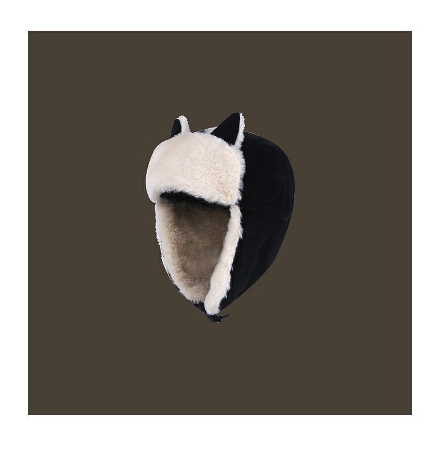Hat Trapper Cat Chenille Ear