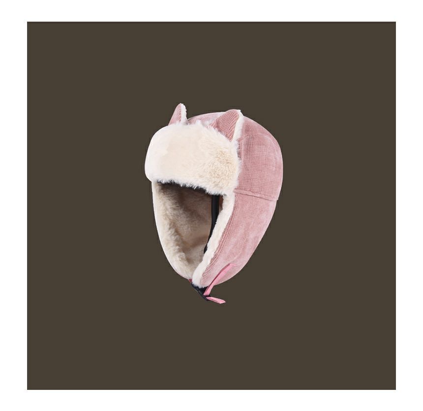 Hat Trapper Cat Chenille Ear