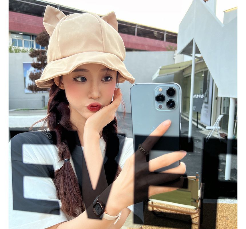 Sample Cat Ear Bucket Hat
