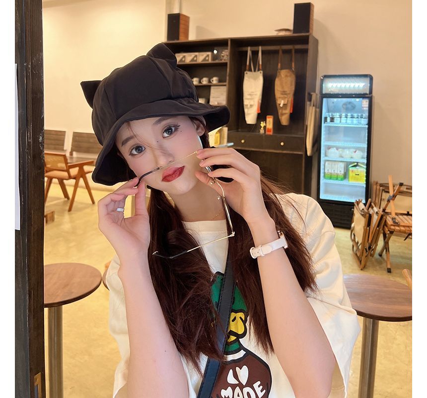 Sample Cat Ear Bucket Hat