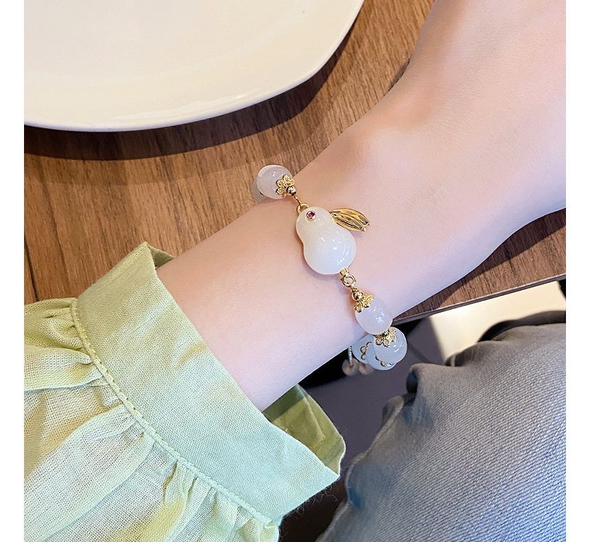 Sample Rabbit Bead Bracelet