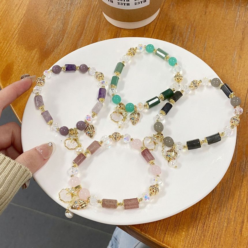 Sample Star Charm Faux Crystal Bracelet