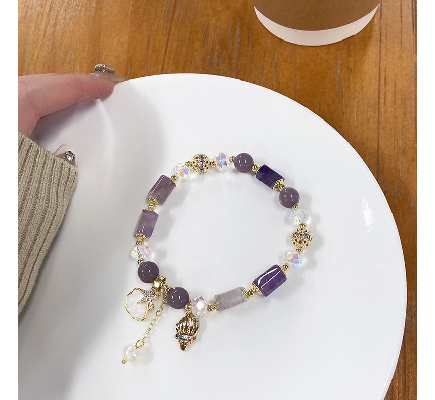 Sample Star Charm Faux Crystal Bracelet