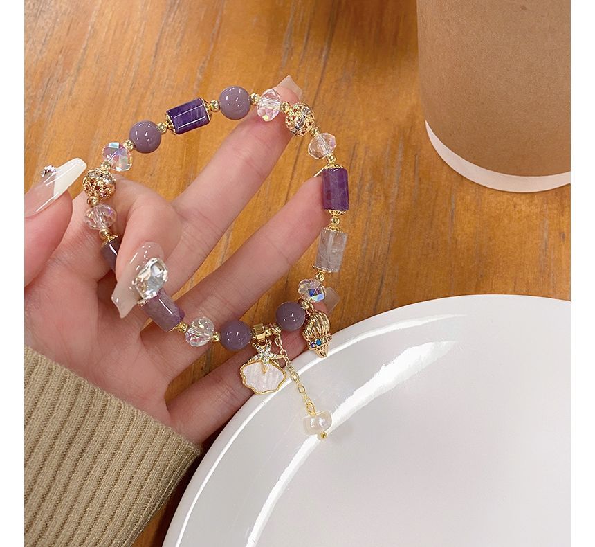 Sample Star Charm Faux Crystal Bracelet