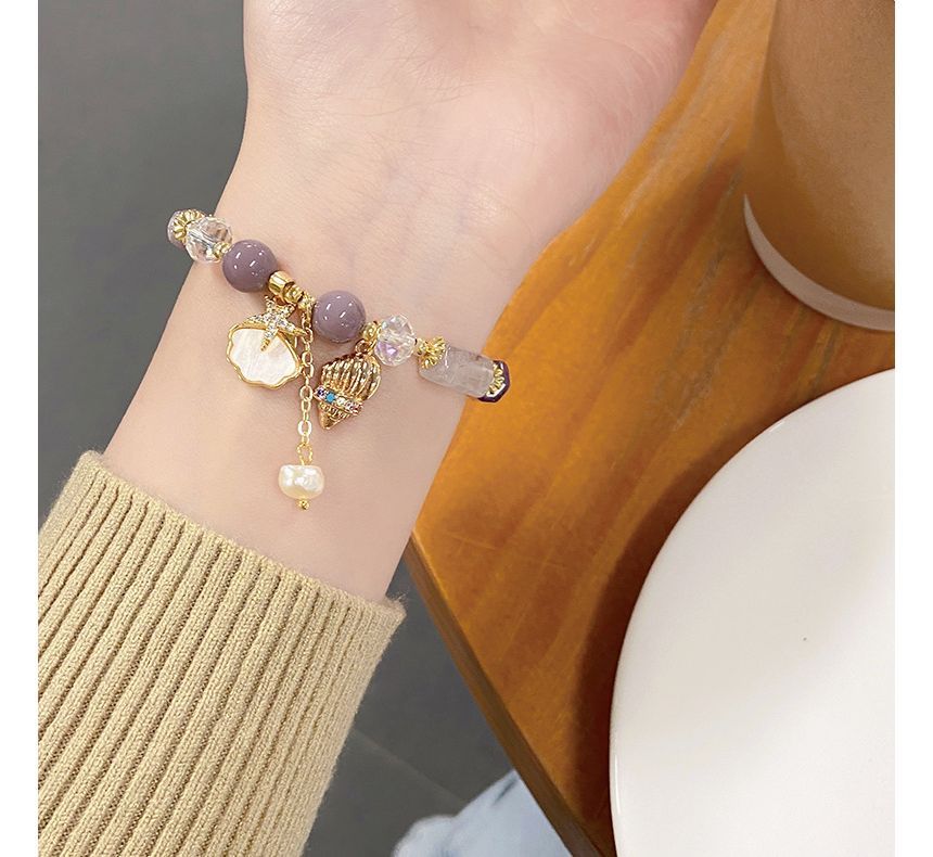 Sample Star Charm Faux Crystal Bracelet