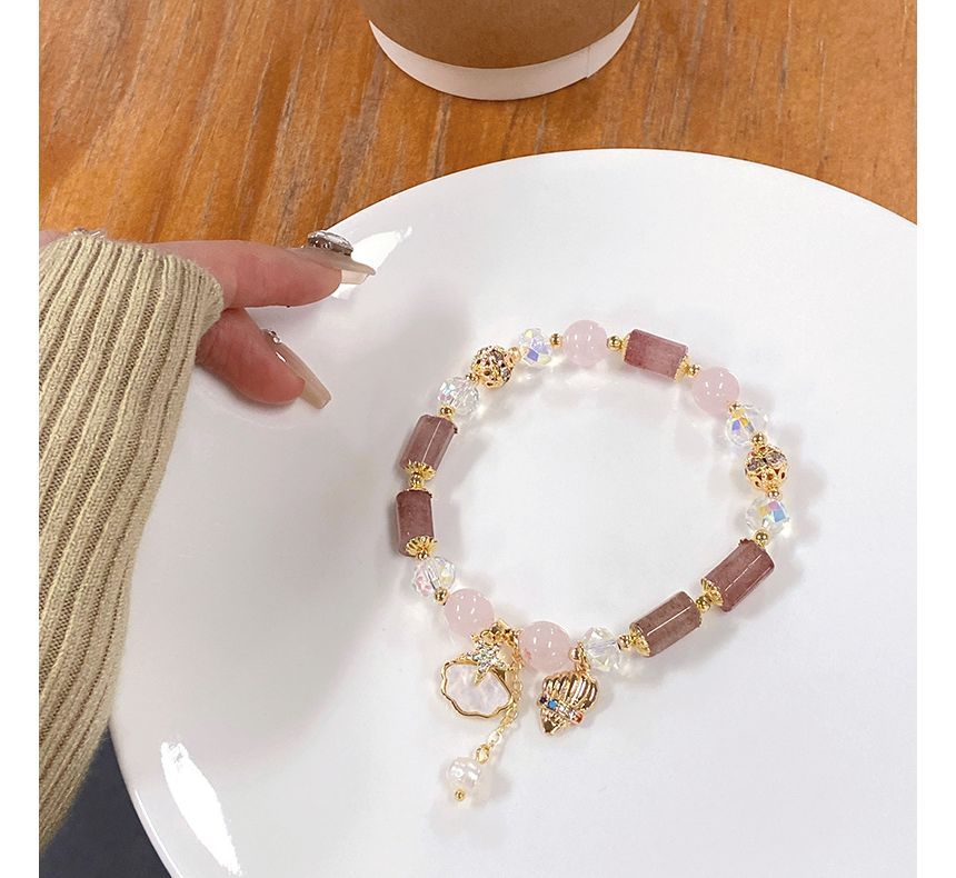 Sample Star Charm Faux Crystal Bracelet