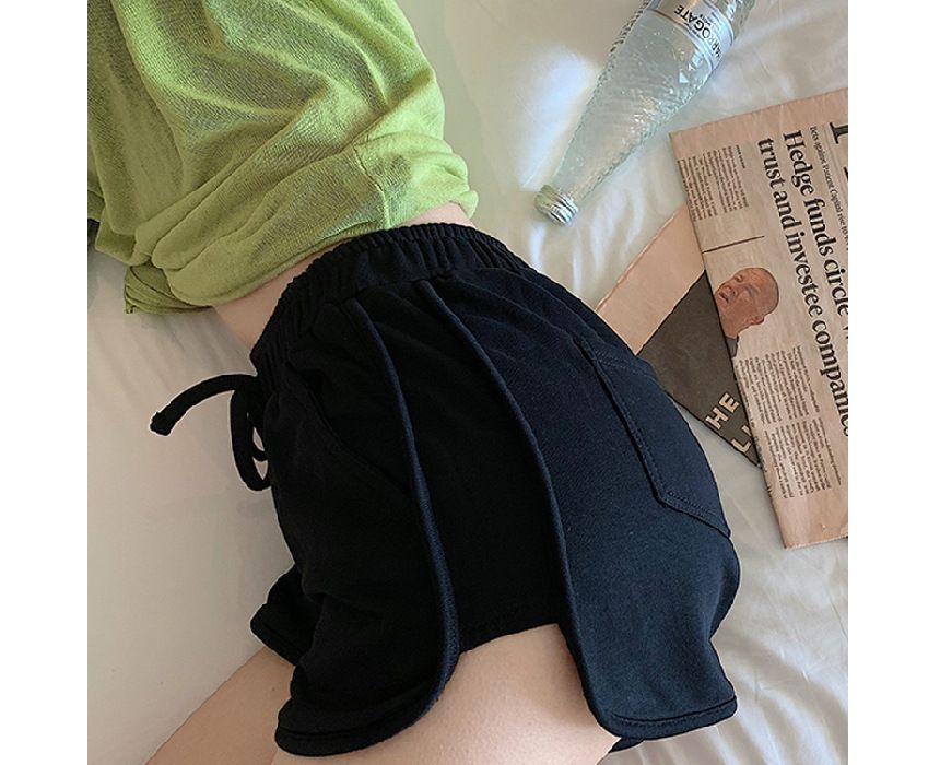 High Waist Shorts Plain