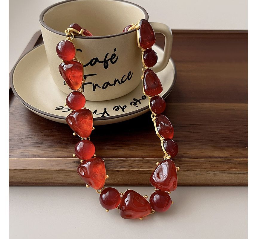 Alloy Faux Choker Crystal