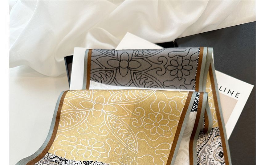 Scarf Print Silk
