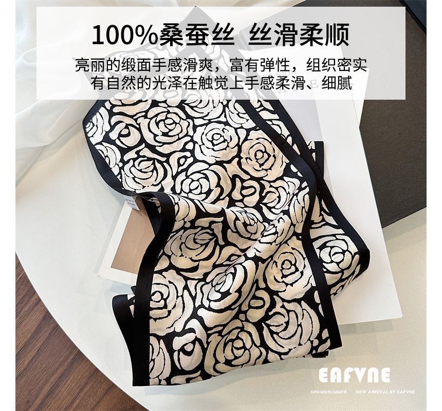 Scarf Print Silk