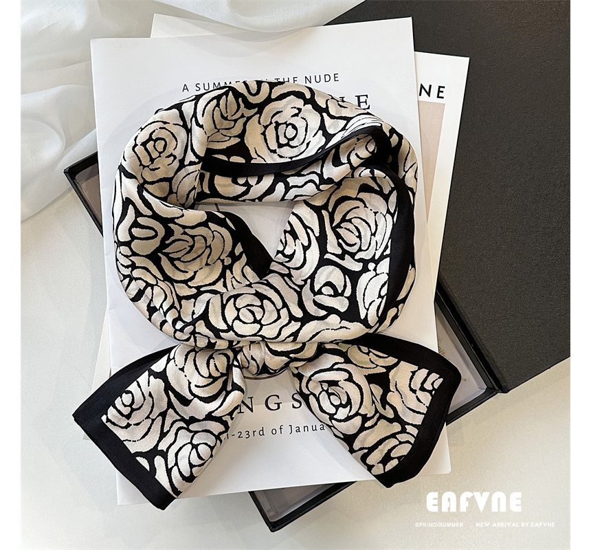 Scarf Print Silk