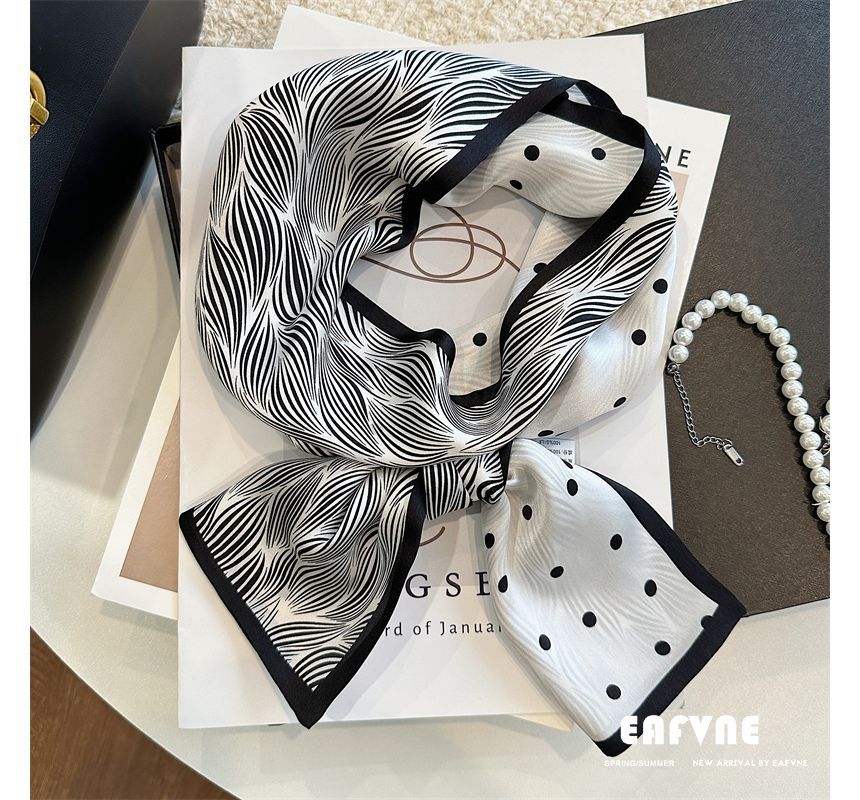 Scarf Print Silk