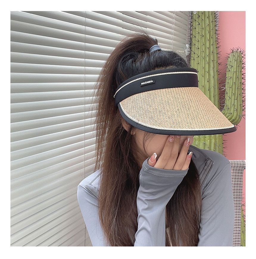 Sample Adjustable Straw Visor