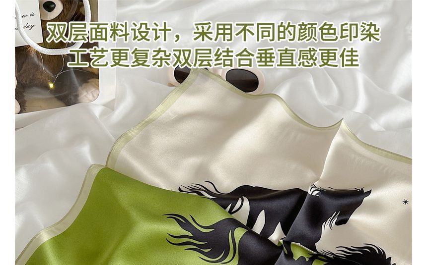 Scarf Silk Print