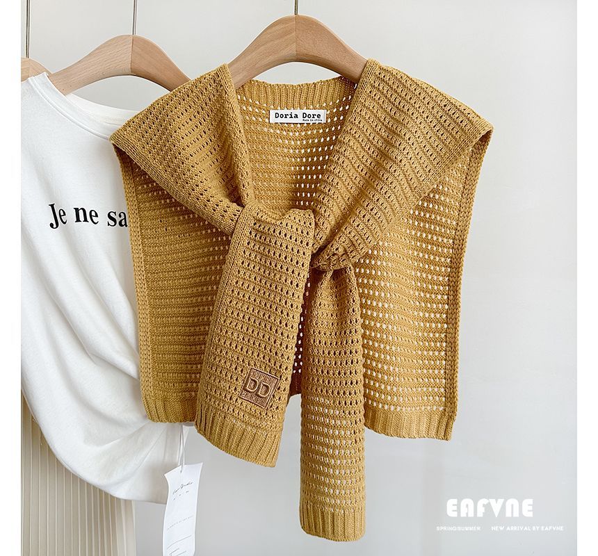 Eyelet Shawl Knit