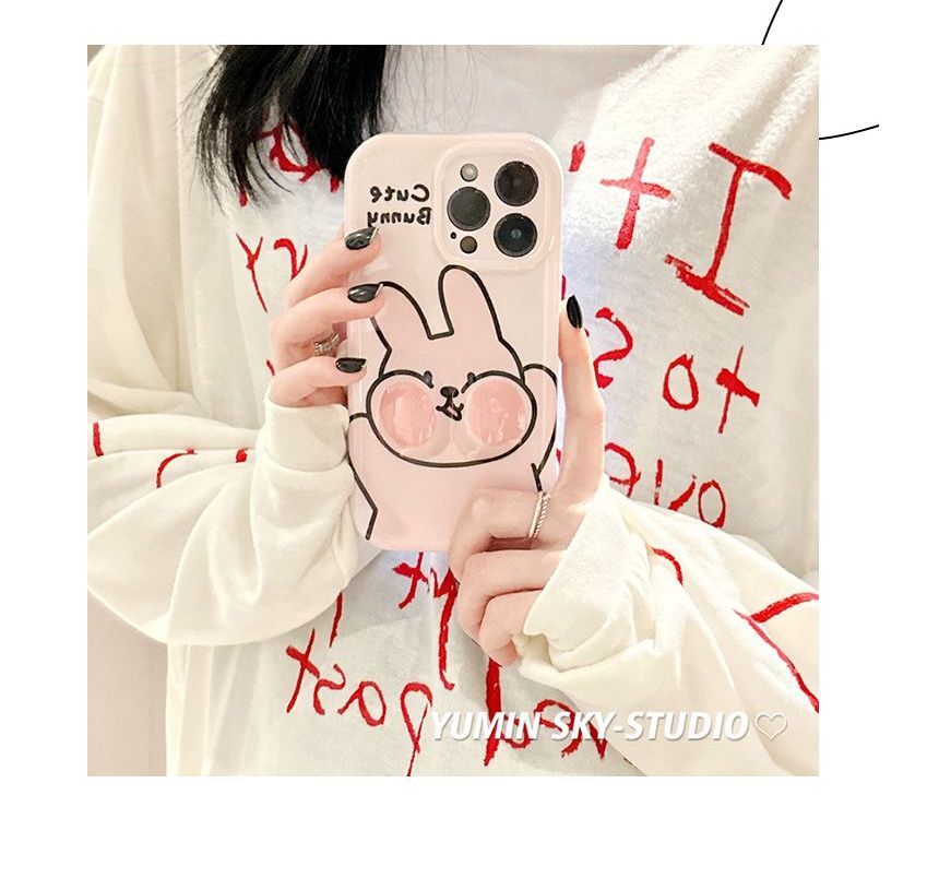 Rabbit Print Phone Case