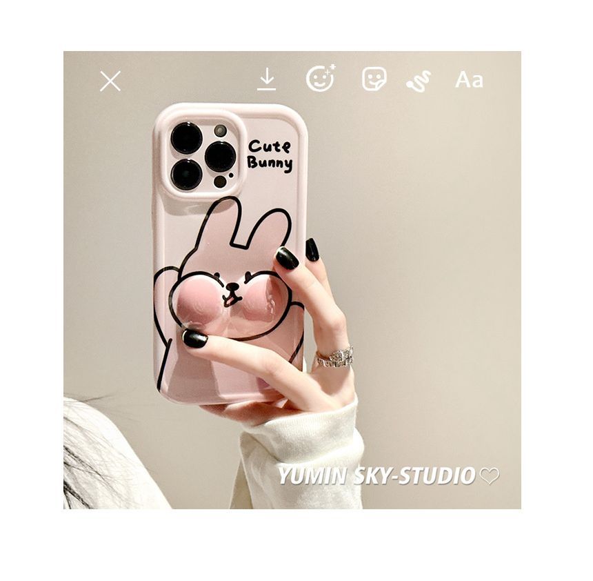 Rabbit Print Phone Case