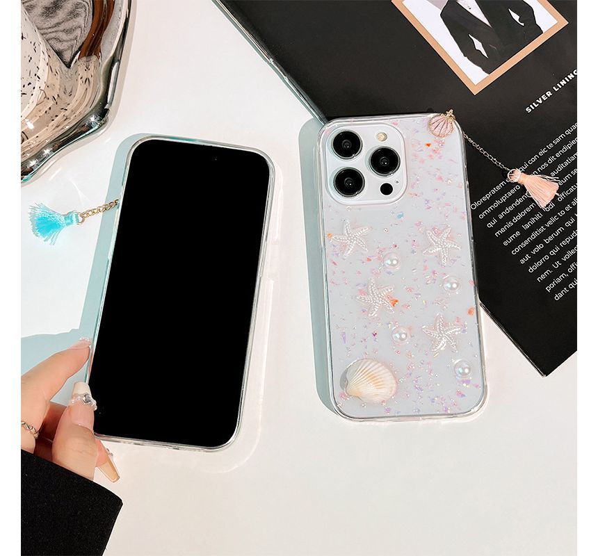 Starfish Shell Transparent Phone Case