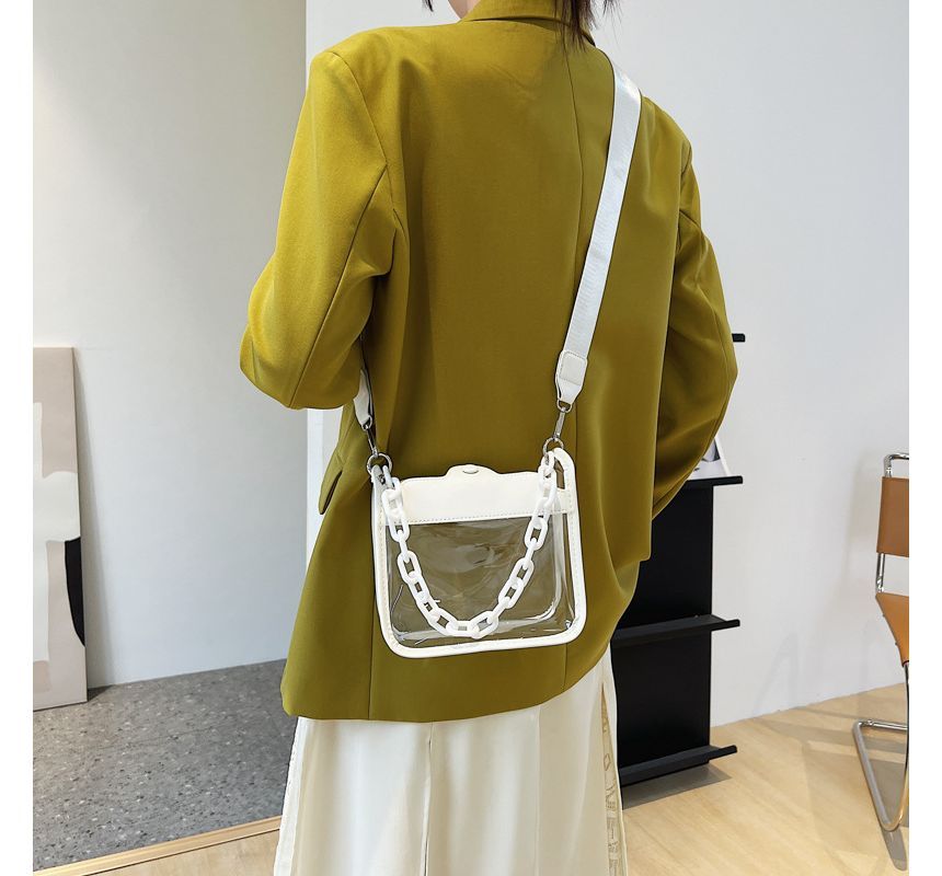 Chain Bag Transparent Crossbody