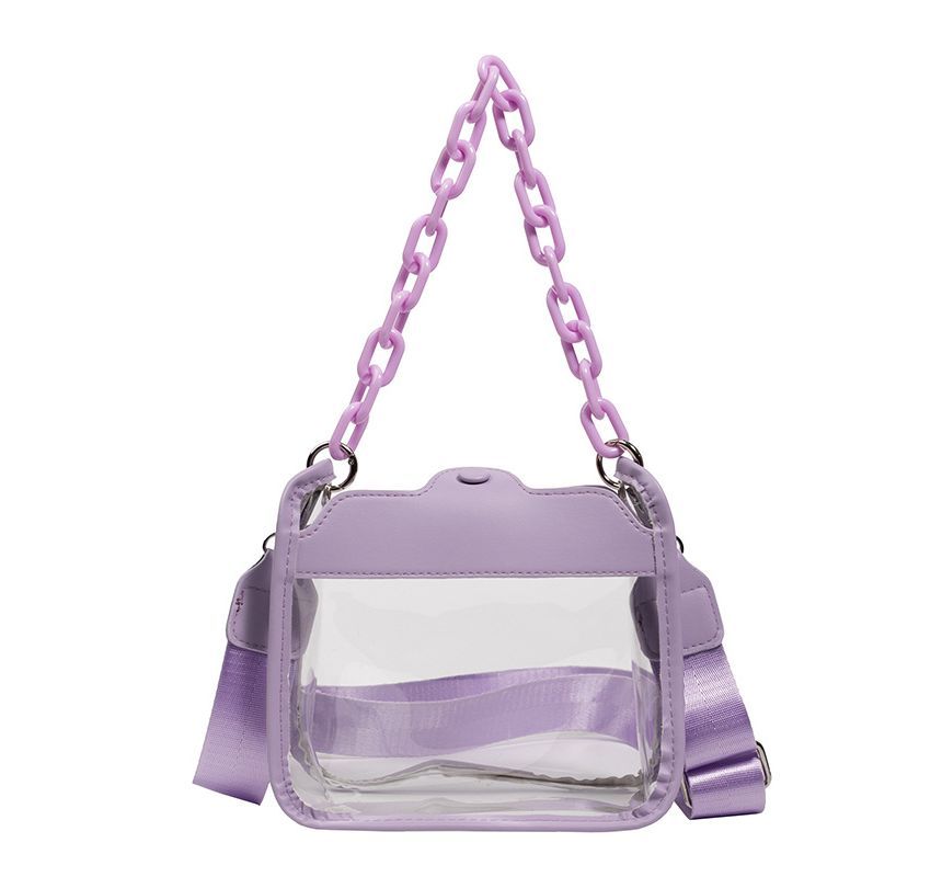 Chain Bag Transparent Crossbody