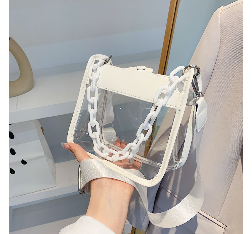 Chain Bag Transparent Crossbody