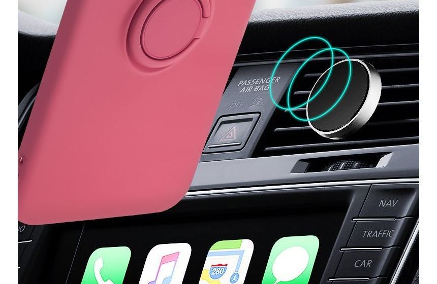 Stand Plain Phone Case Ring