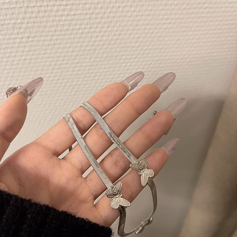 Choker Butterfly Alloy