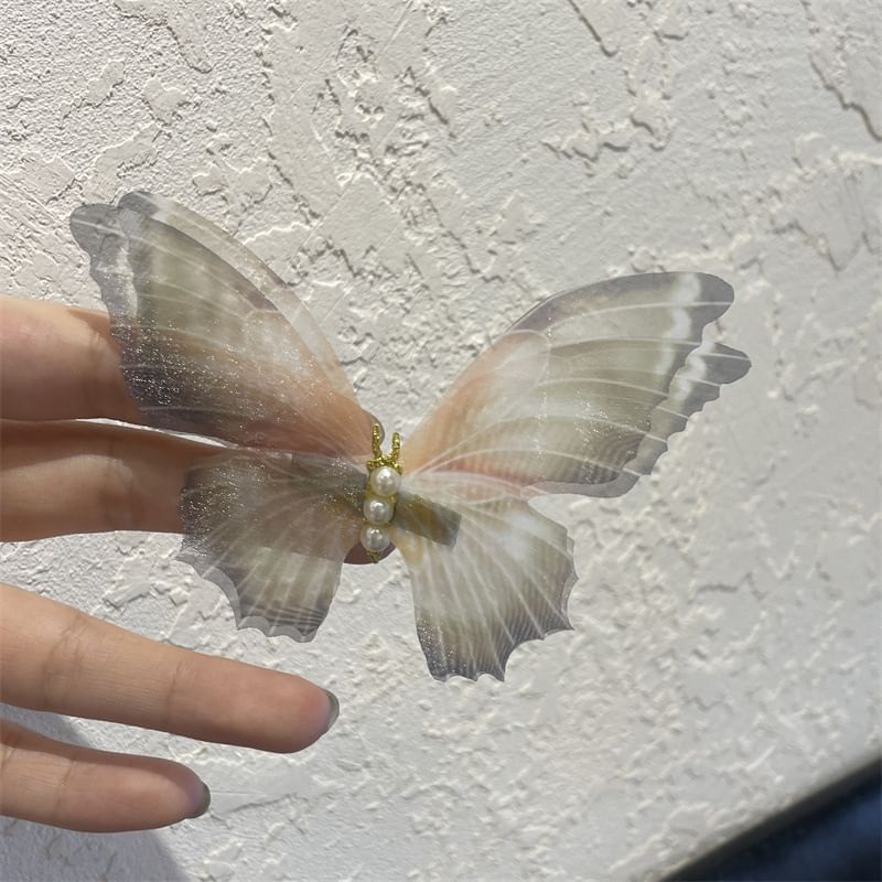 Acrylic Butterfly Hair Clip