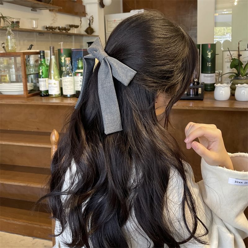 Bow Fabric Hair Clip