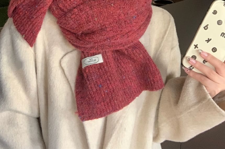 Knit Scarf Melange