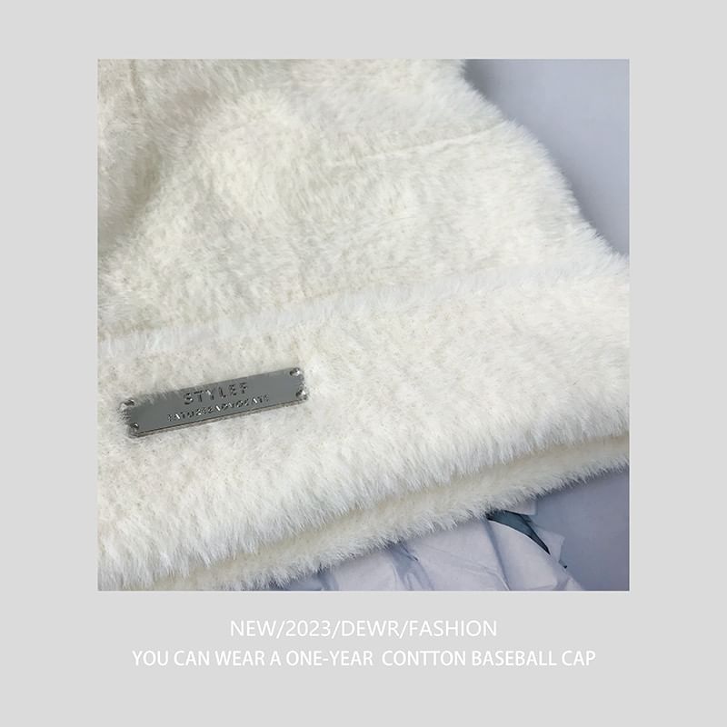 Knit Cat Beanie Ear Applique