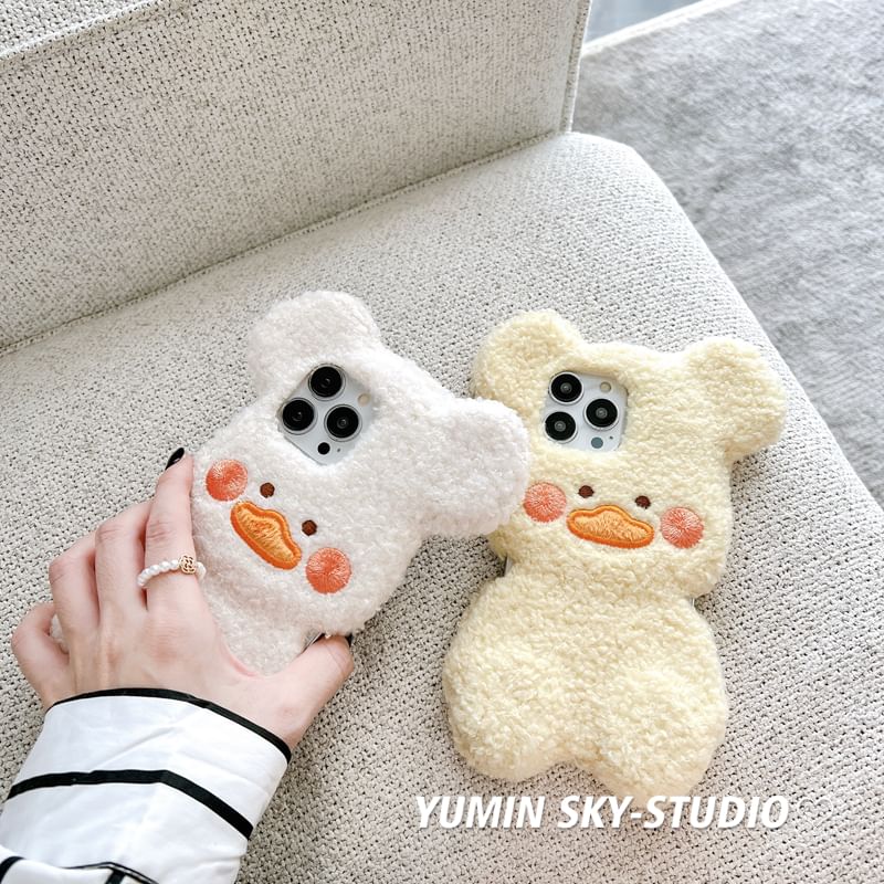 Phone Chenille Case Duck
