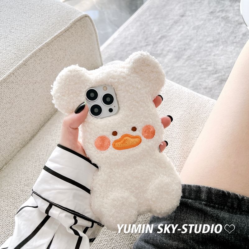 Phone Chenille Case Duck