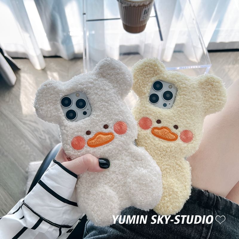 Phone Chenille Case Duck