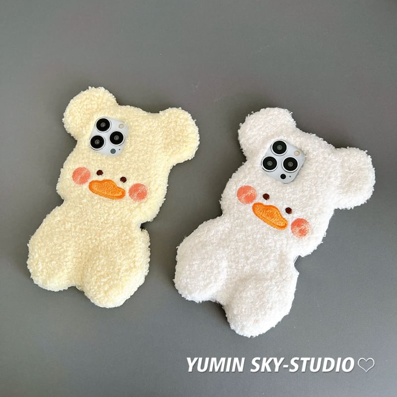 Phone Chenille Case Duck