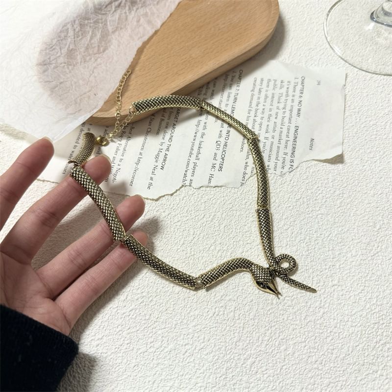 Wholesale Sample Snake Necklace