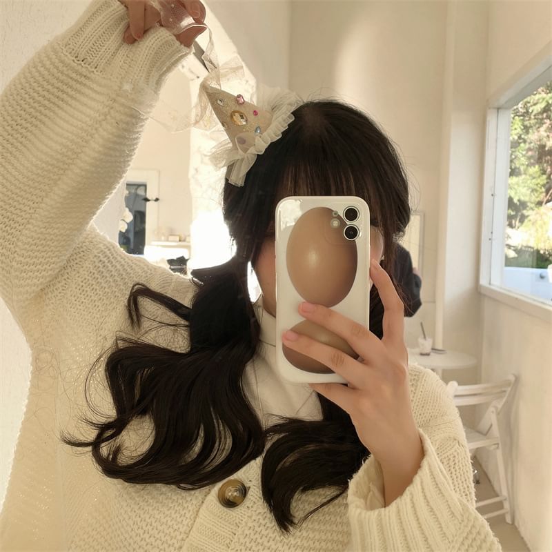 Wholesale Sample Rhinestone Mesh Party Hat Hair Clip