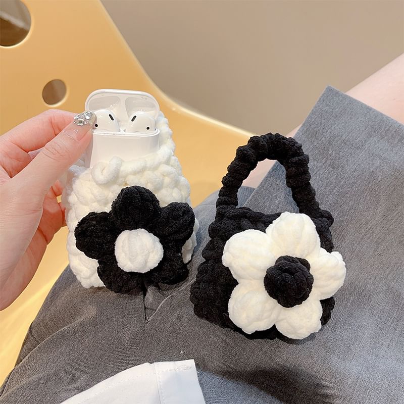 Earphone Case Floral Pro / Skin AirPods Yarn
