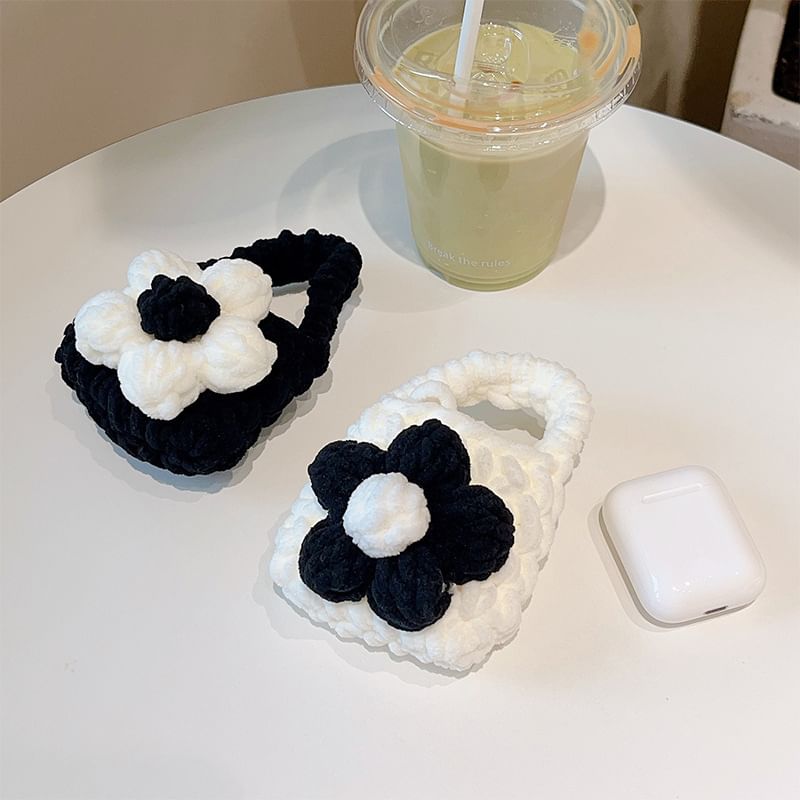 Earphone Case Floral Pro / Skin AirPods Yarn