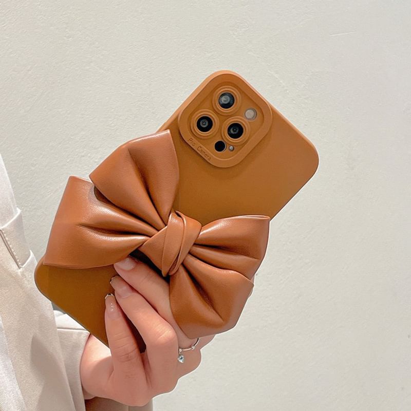 / Bow Phone Heart Case