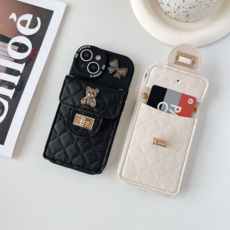 Holder Phone Bear Case Card
